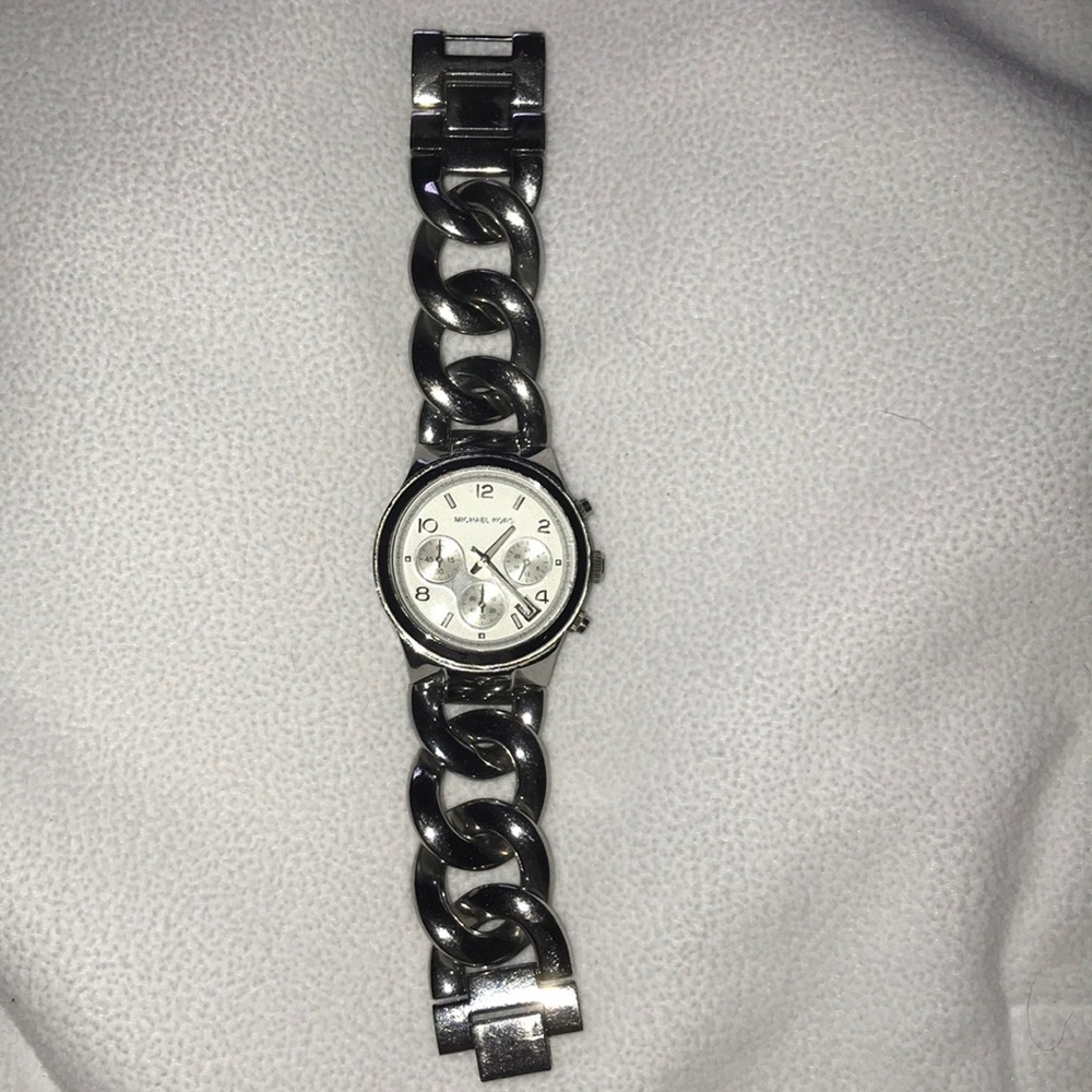 Silver Michael Kors watch
